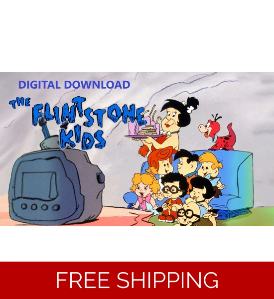 DIGITAL DOWNLOAD - The Flintstone Kids (1986) - The Complete Studio HQ Series w Bonus Episode